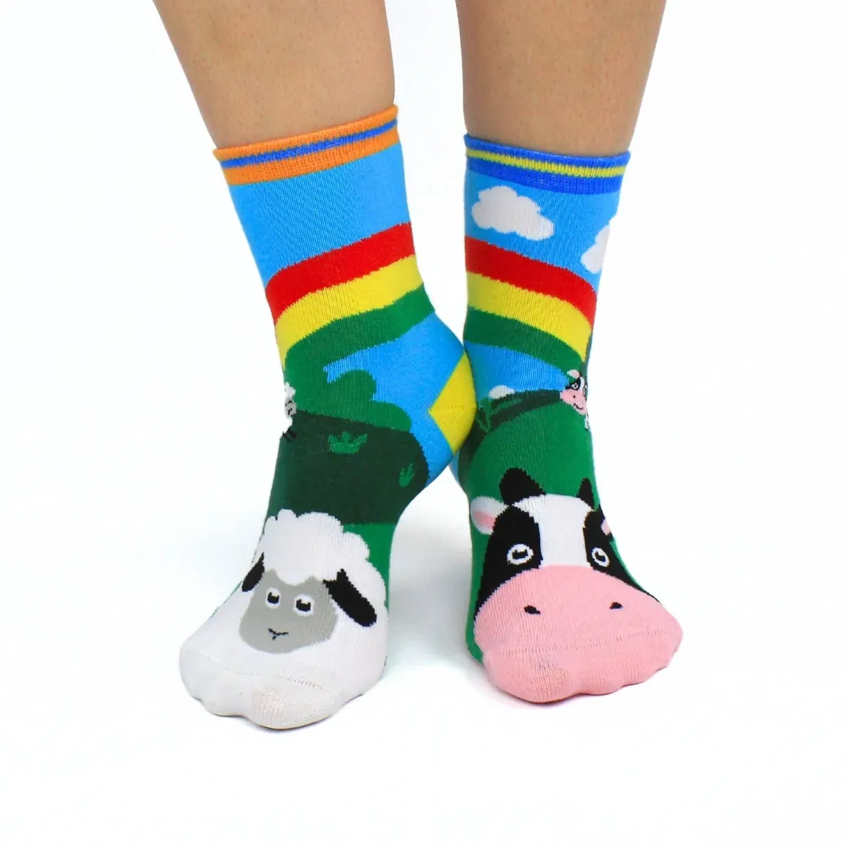 Детские носки с принтом Sheep United Oddsocks, Multi — фото 4