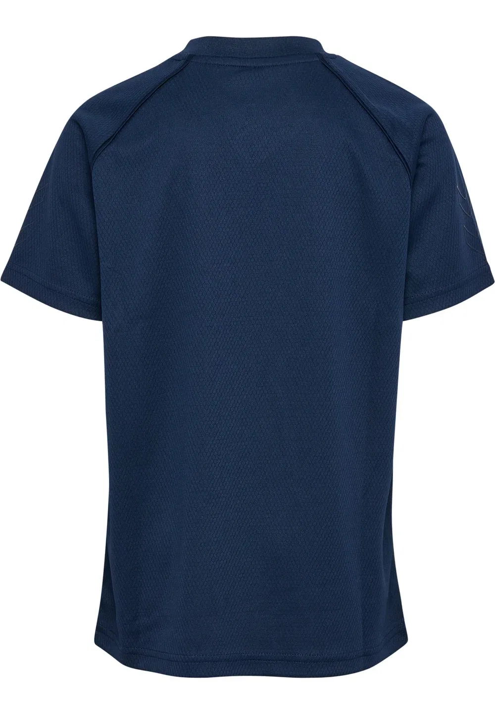 Hmljr reg active t-shirt s/s unisex - print t-shirt Hummel, Dress Blues — фото 4