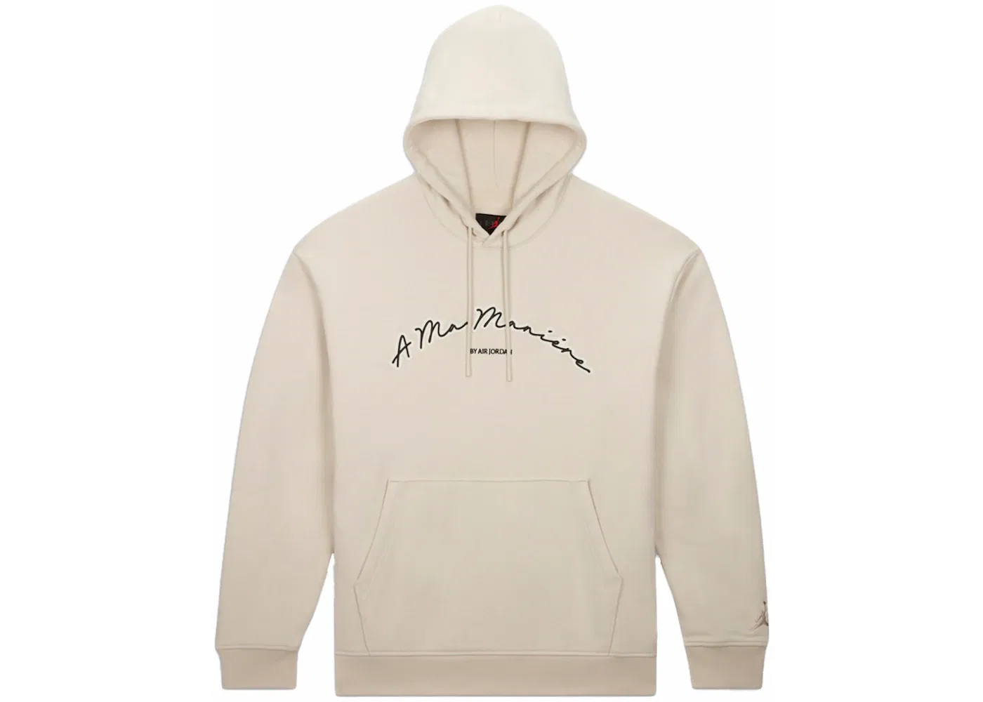 Мужская худи Jordan x A Ma Maniére Fleece Hoodie, Light Brown