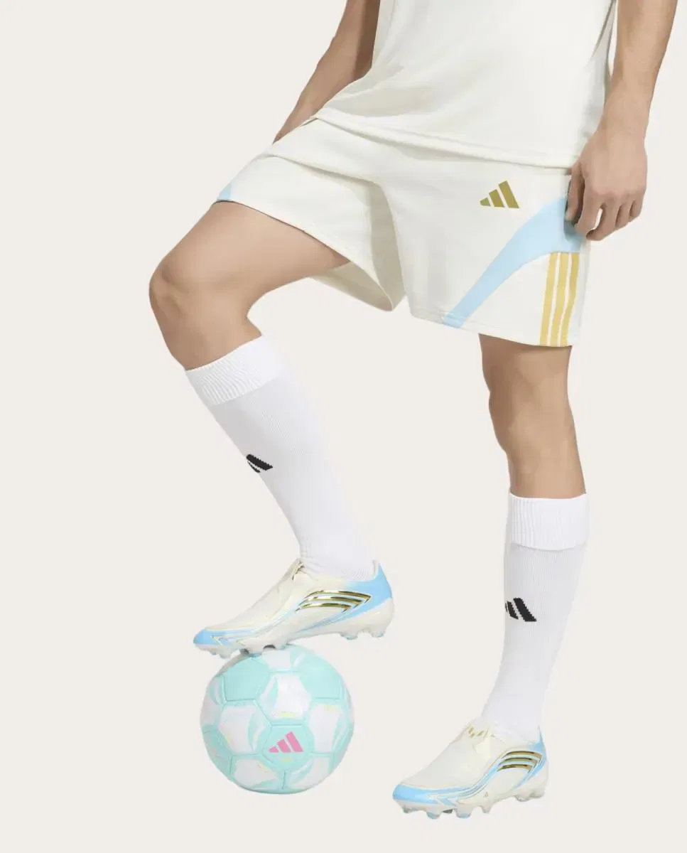 Мужские шорты с принтом Messi adidas, Blanco