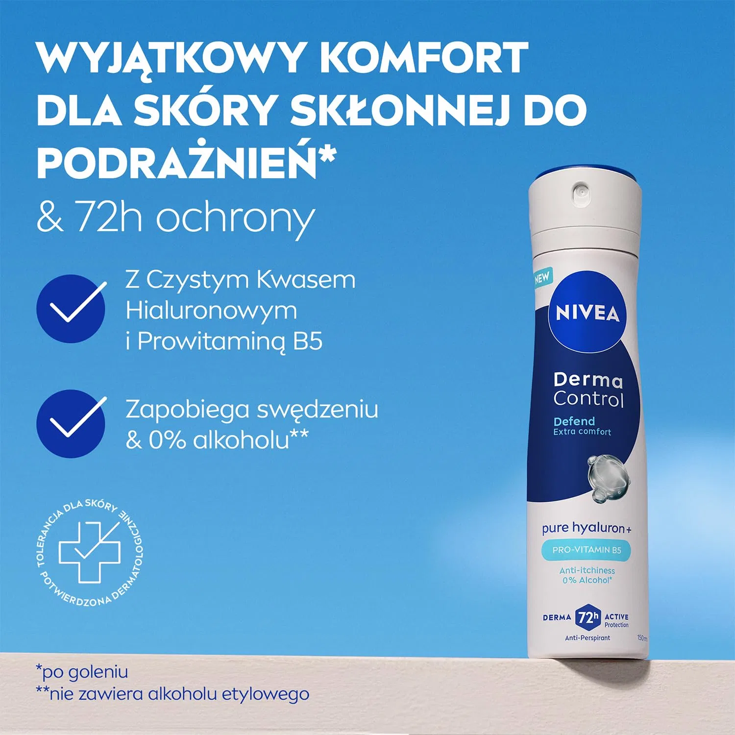 Антиперспирант-спрей с гиалуроновой кислотой NIVEA, 5x150 мл — фото 2