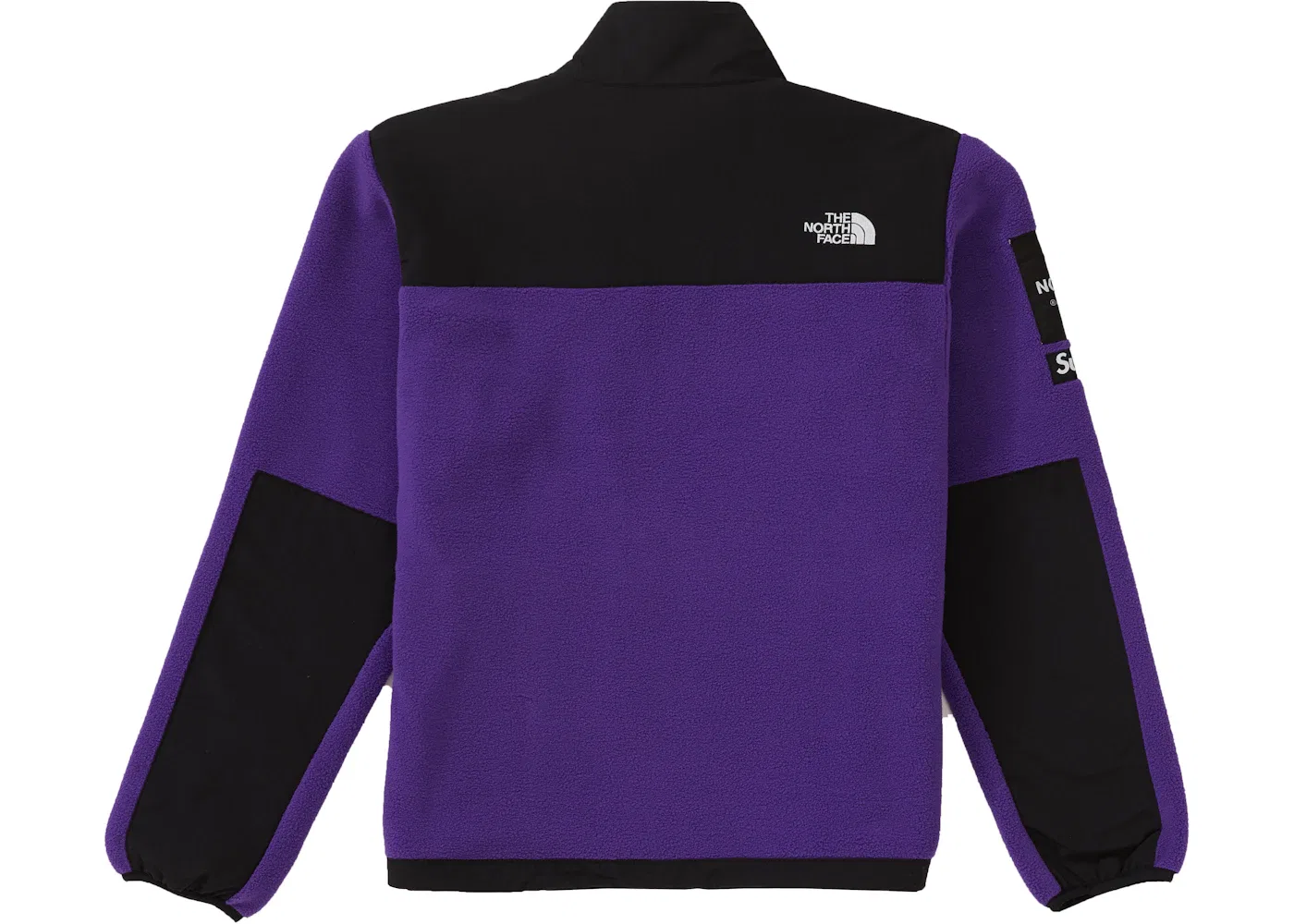 Мужская флисовая куртка с принтом Arc Logo Denali Supreme The North Face Collaboration, Purple — фото 2