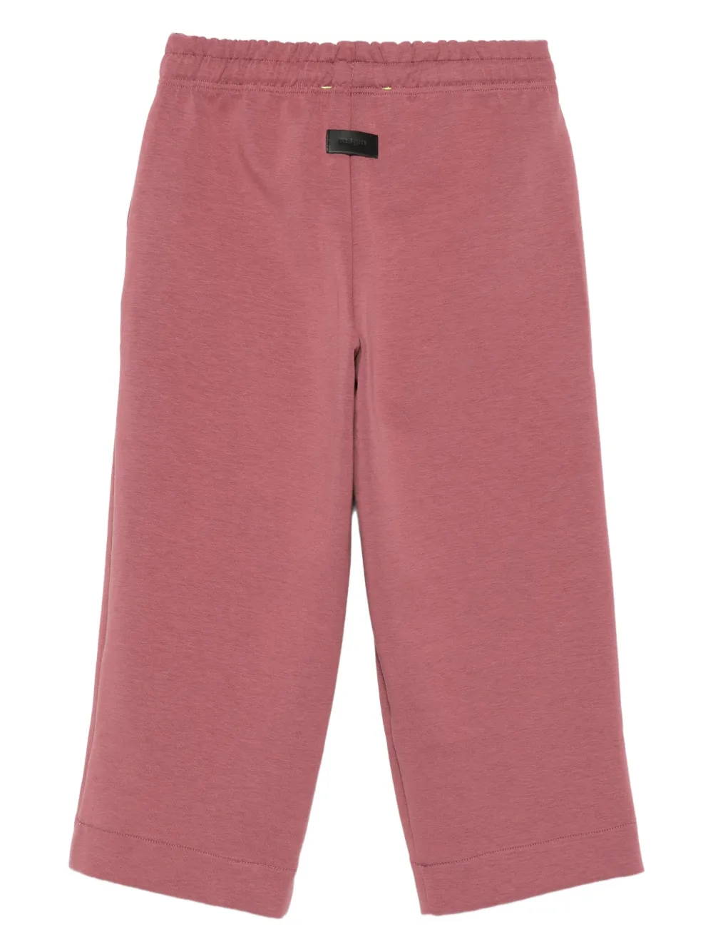 Брюки с кулиской и логотипом Msgm Kids, фиолетовый — фото 2