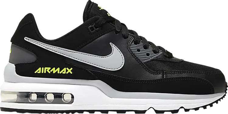 

Кроссовки Nike Air Max Wright GS 'Black Volt', черный