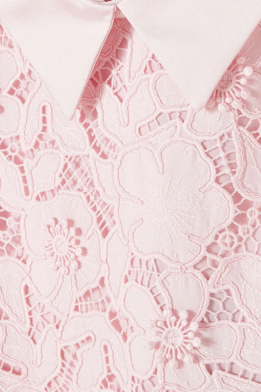 Платье с кружевом Flower Lace Self Portrait — фото 3