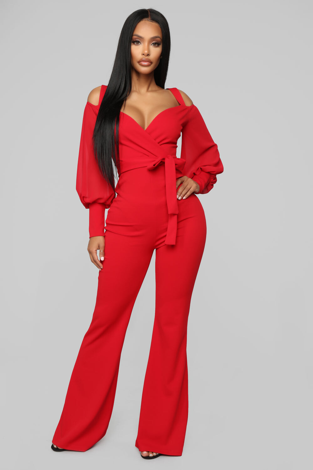 

Комбинезон Fashion Nova J3144, красный
