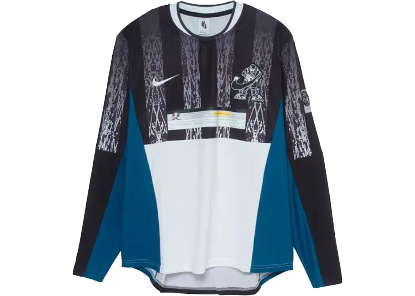 Мужская футболка с принтом Nike x CE Top Nike, Black White