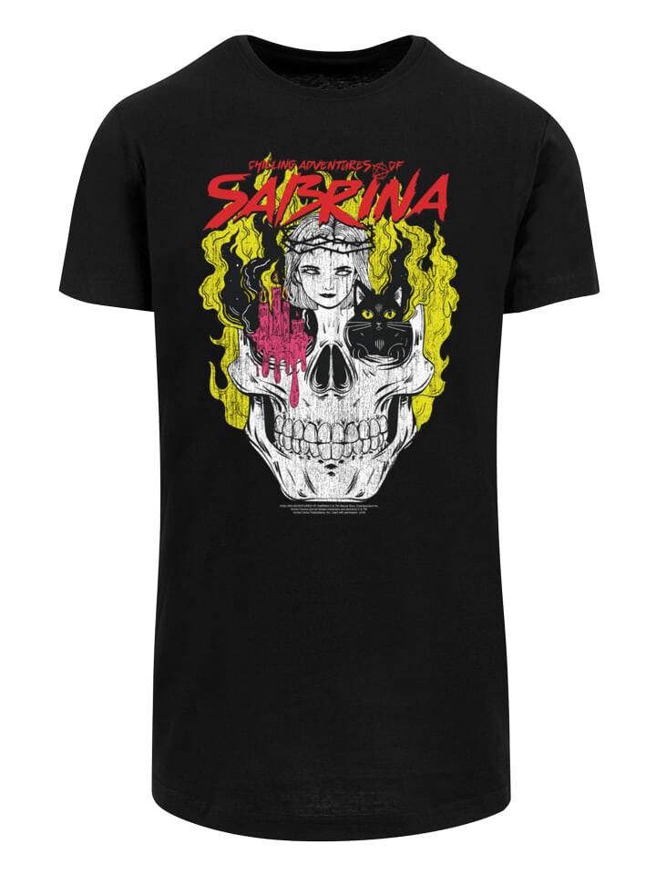 

Футболка F4NT4STIC Sabrina Adventures Of Sabrina Boys Skull, черный