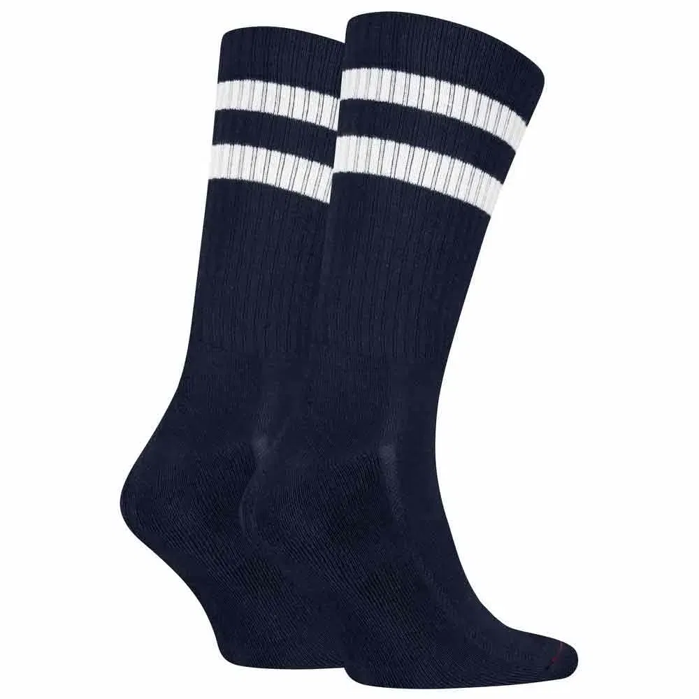 Женские носки с поддержкой свода стопы Sport Stripe Levi's, Blue — фото 2