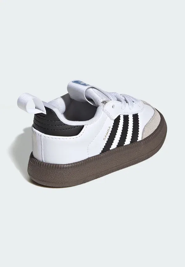 Детские кроссовки Adidas Originals, белый/черный/золотой — фото 4