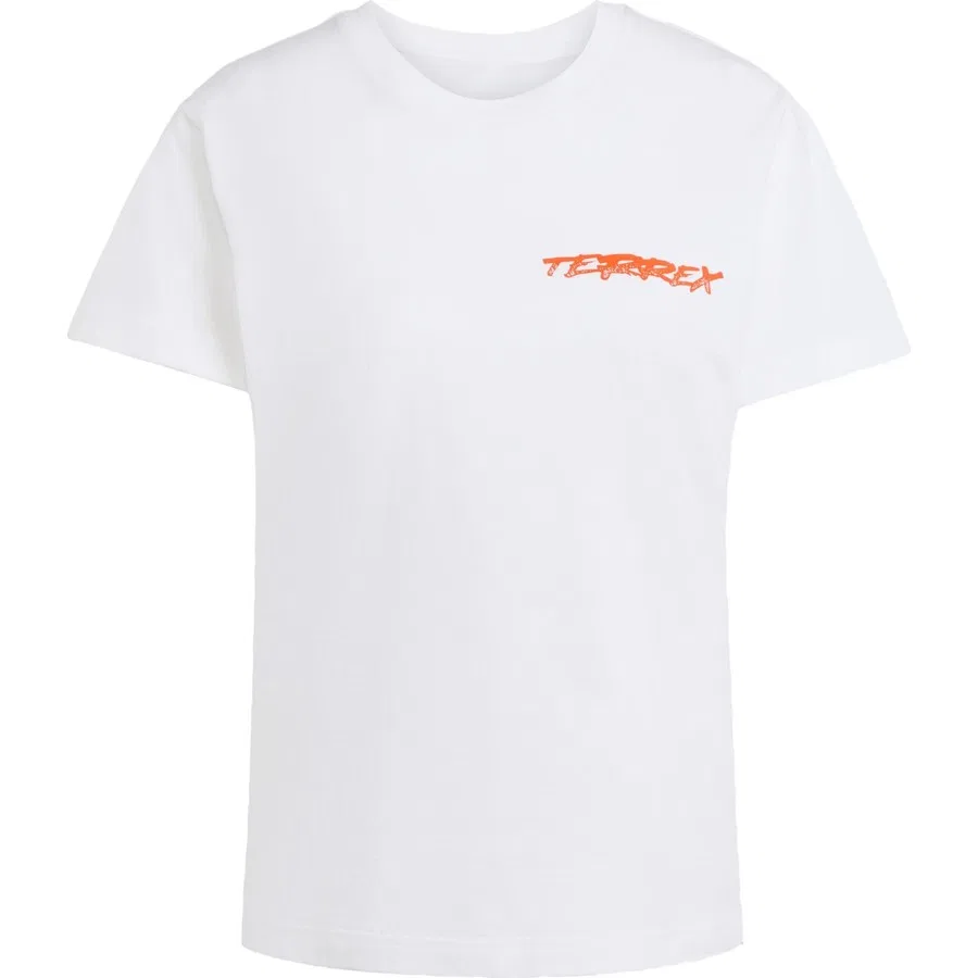Футболка с принтом Terrex Snow Adventure Graphic adidas, Белый — фото 3