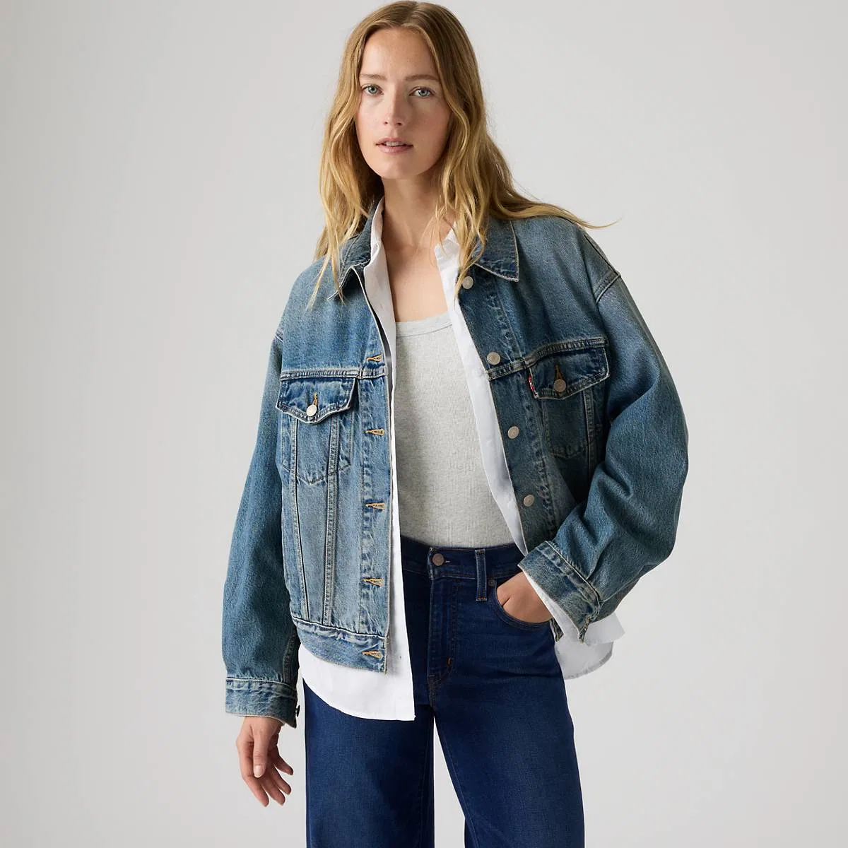 Куртка дальнобойщика 90-х Levi's, Chop Chop - Medium Wash