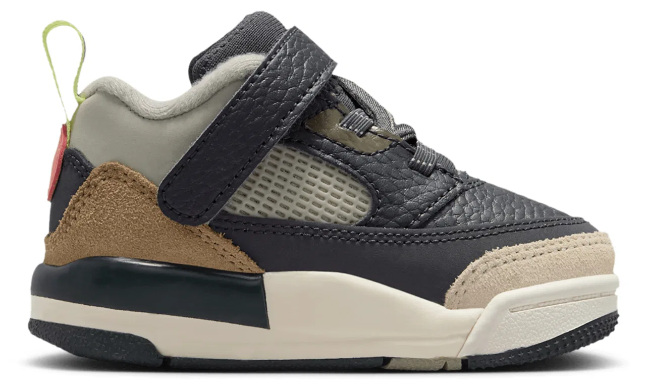 Кроссовки для мальчиков Spizike Low Jordan, цвет Anthracite/Lt Wild Mango/Spruce Fog
