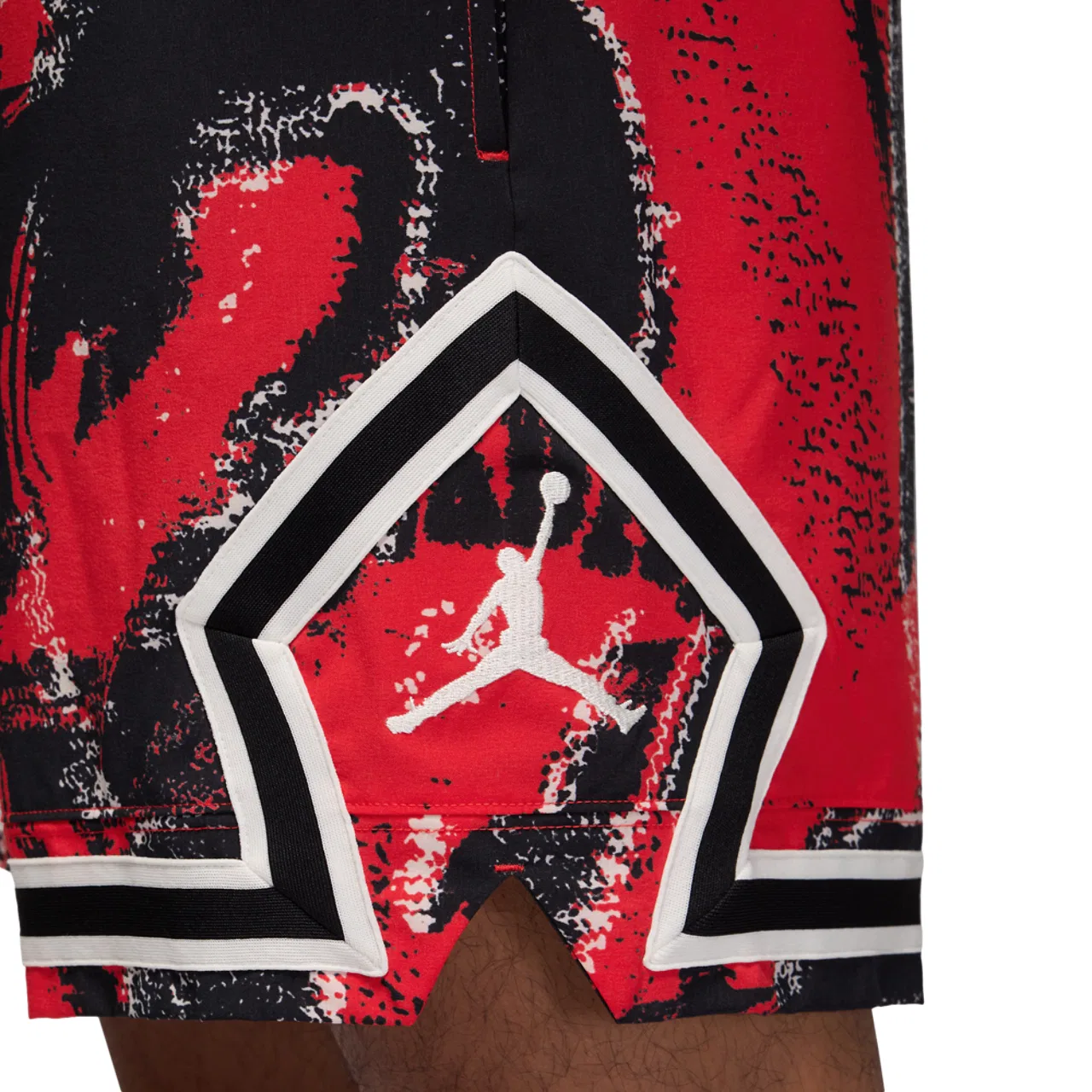 Шорты мужские Diamond Jordan, цвет Black/University Red — фото 4