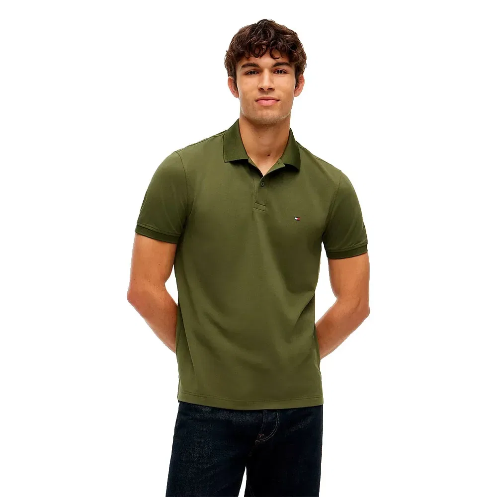 Мужское поло с коротким рукавом Tommy hilfiger, Green