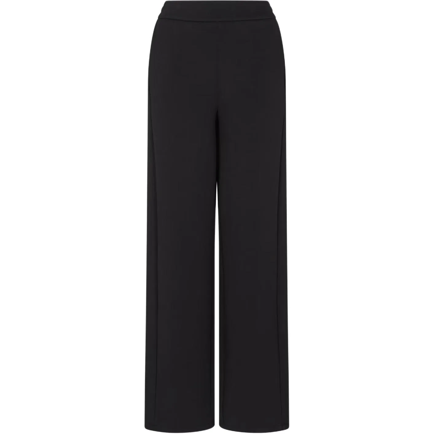 Брюки повседневные с контрастной строчкой Emporio Armani, Black