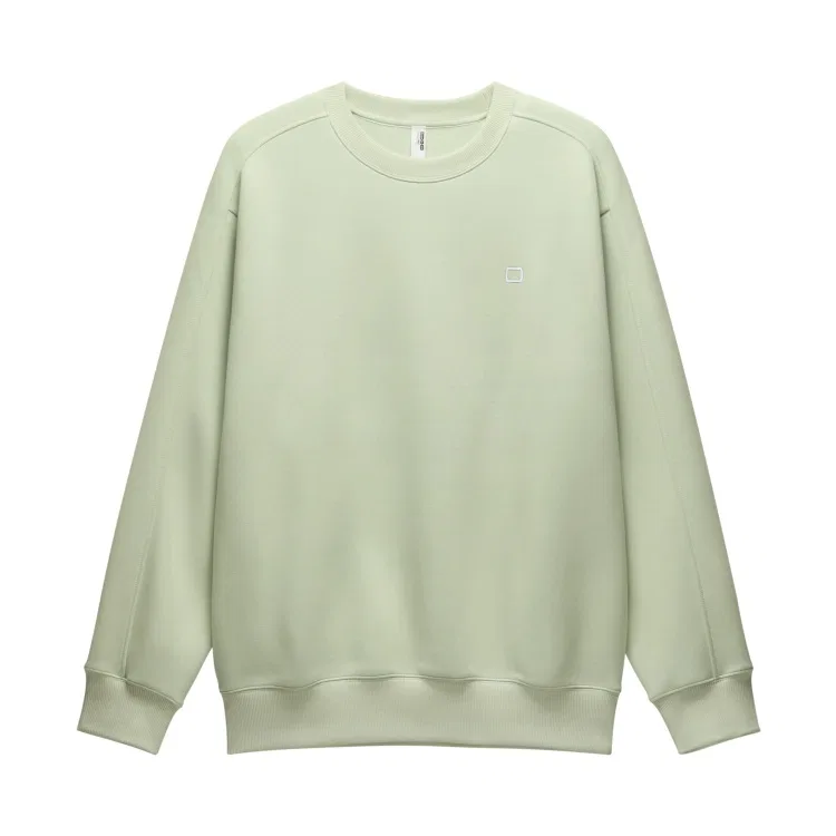 Детский свитшот с круглым вырезом BANANA IN, Ice Mist Green