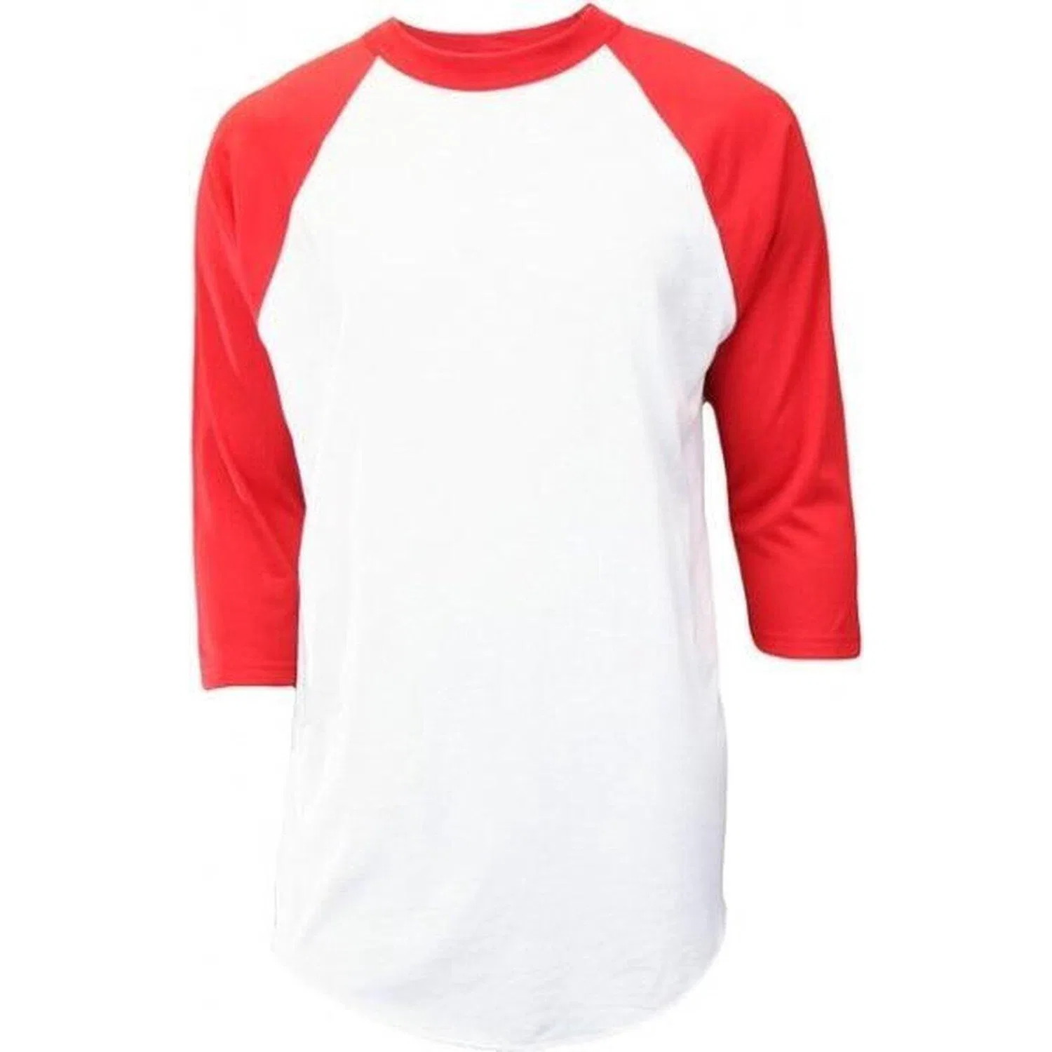 Детская футболка с длинным рукавом Baseball Unterhemd 3/4 Armel Kinder Soffe, Rot