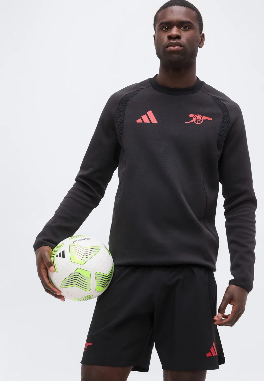 Шорты для путешествий Arsenal FC Tiro - клубная одежда Adidas Performance, Black — фото 4