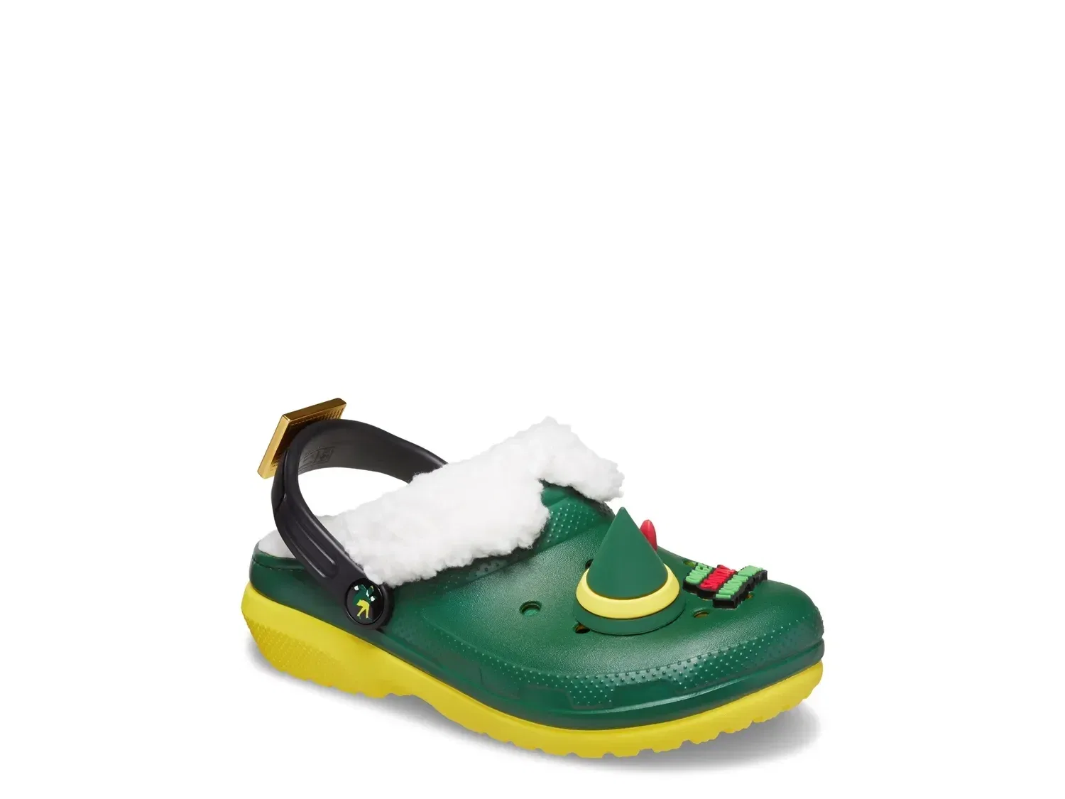 Клоги Elf Classic Lined Clog, Crocs, зеленый