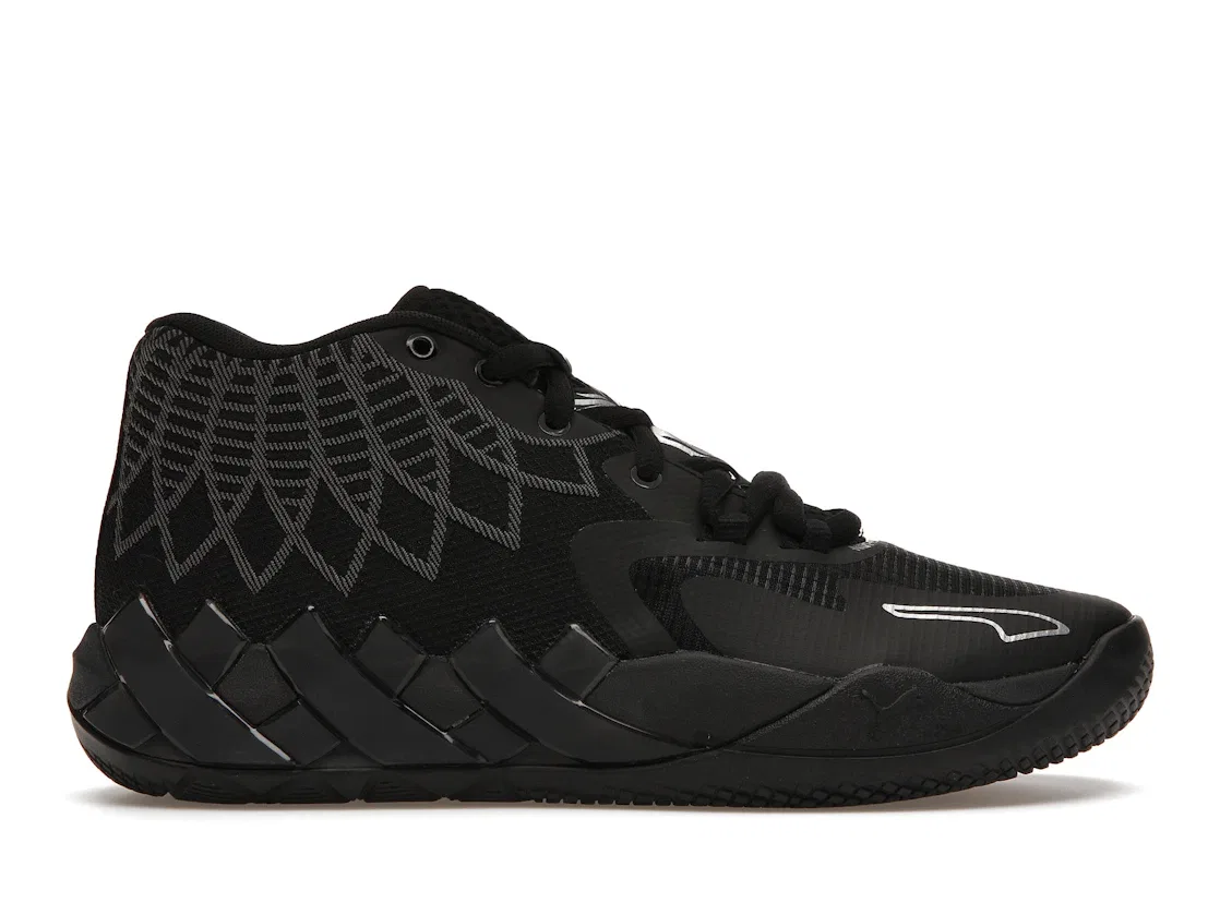 Детские кроссовки с иридисцентными акцентами Puma MB.01 LaMelo Ball Puma Black