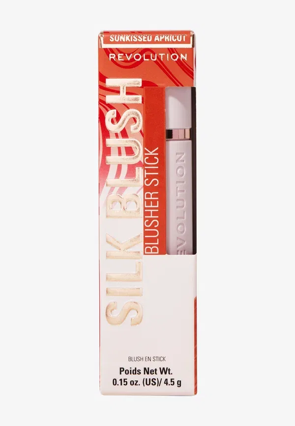 Румяна в стике 4.5 г Revolution Silk Marble Blush Stick Makeup Revolution, Sunkissed Apricot, цвет sunkissed apricot — фото 2