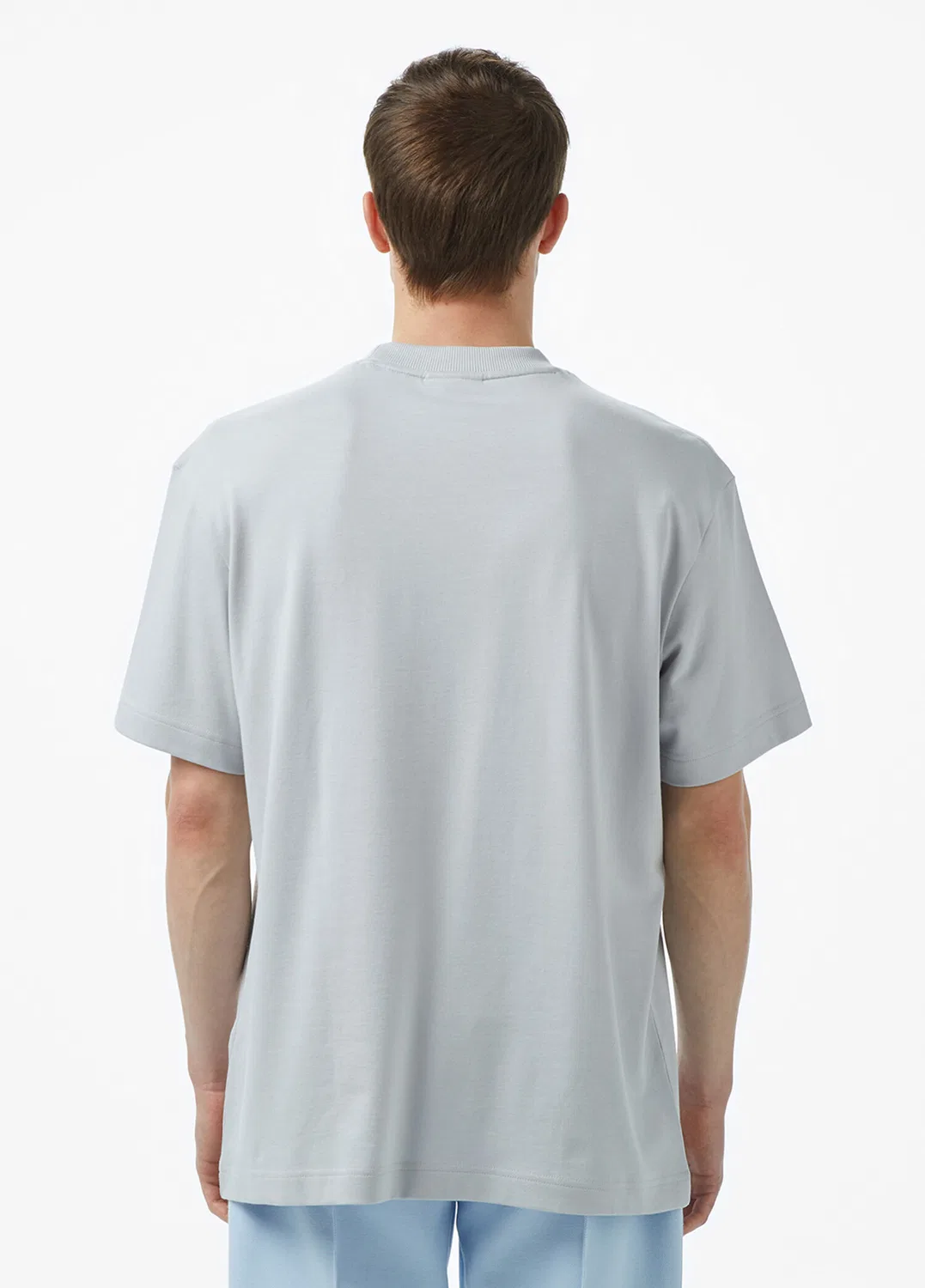 Футболка Lacoste Relaxed Fit, серый — фото 3
