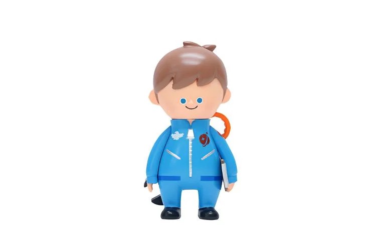 

Мини-фигурка Pop Mart 009 Space Walker How2Work Jackie Lam, голубой