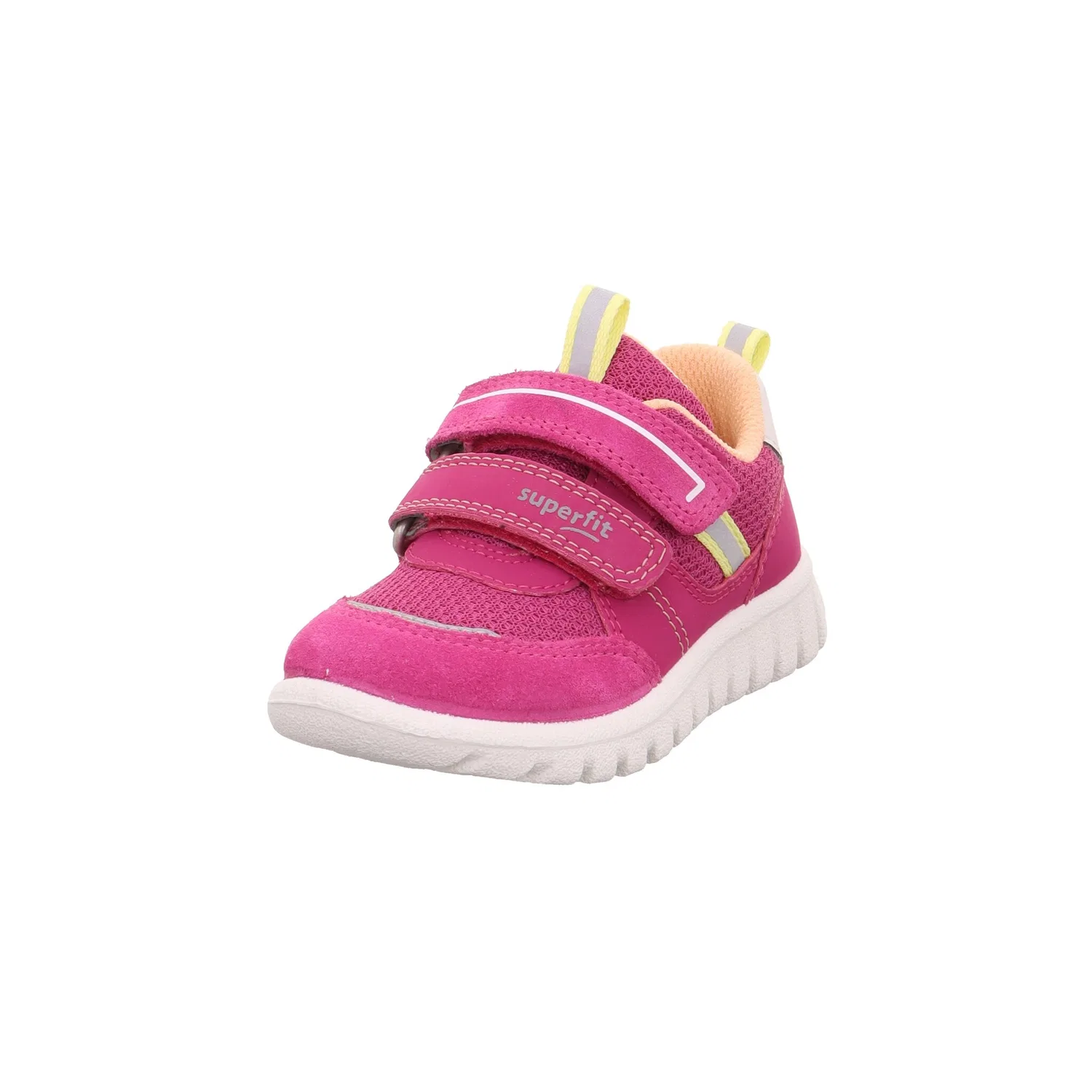 Детские кроссовки на липучках Superfit, Pink-Orange