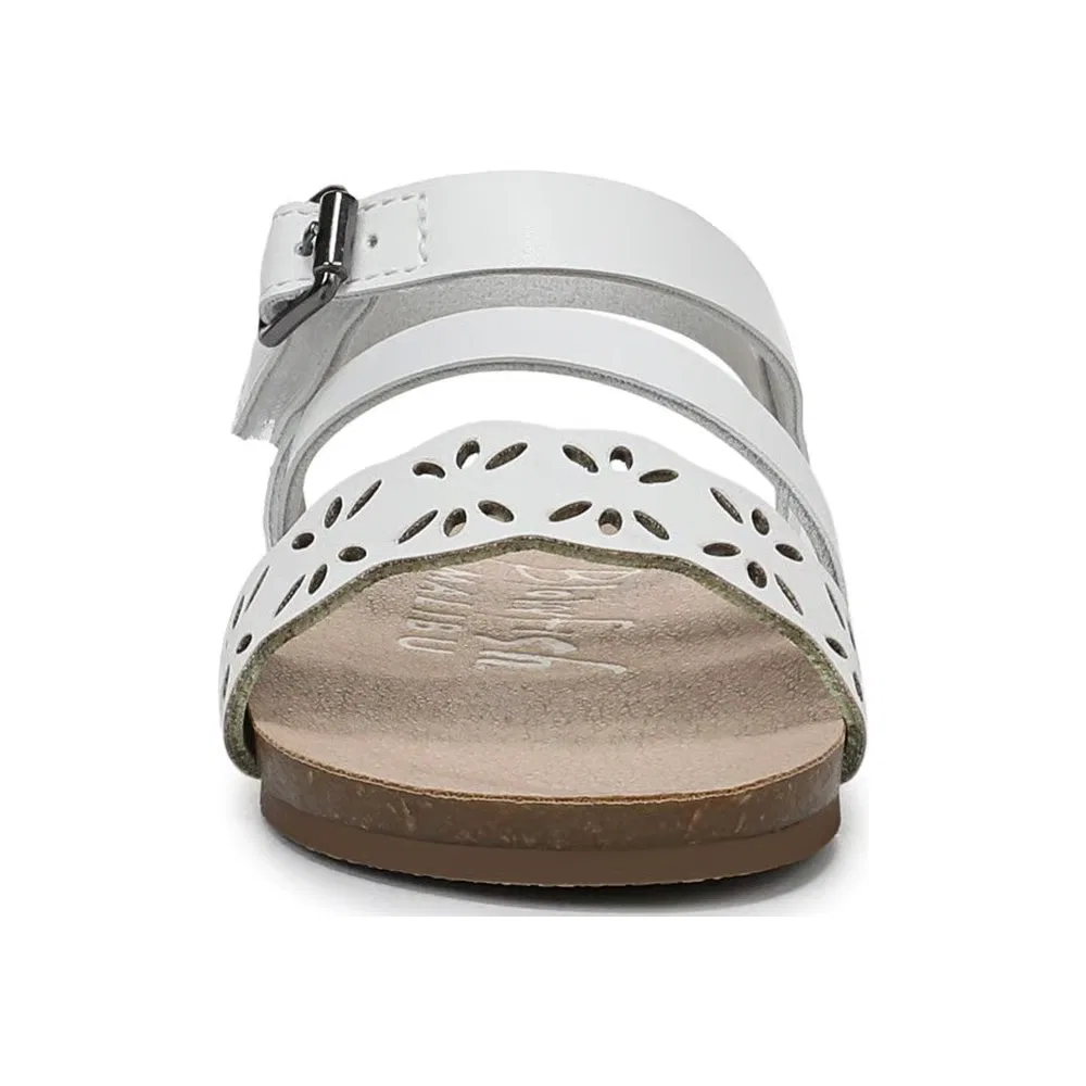 Детские сандалии Giddy Up с мягкой стелькой Blowfish Malibu, White Faux Leather — фото 3
