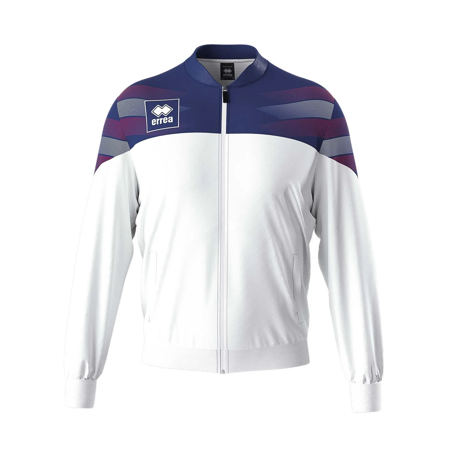 Детская куртка с длинным рукавом Billy Jacke Jr Errea, Weiss Navyblau — фото 2