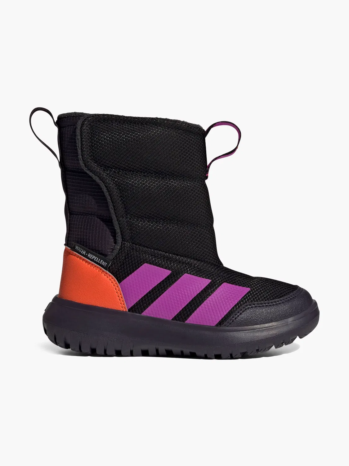 Детские зимние ботинки с мембраной Adidas, черный