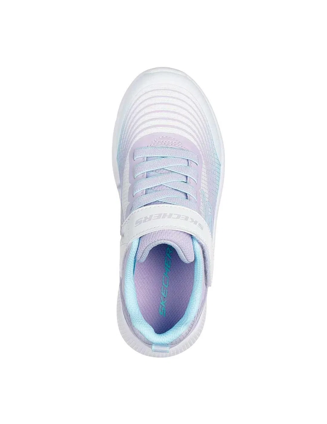 Детские кроссовки с принтом Microspec Advance Skechers, Violett — фото 4
