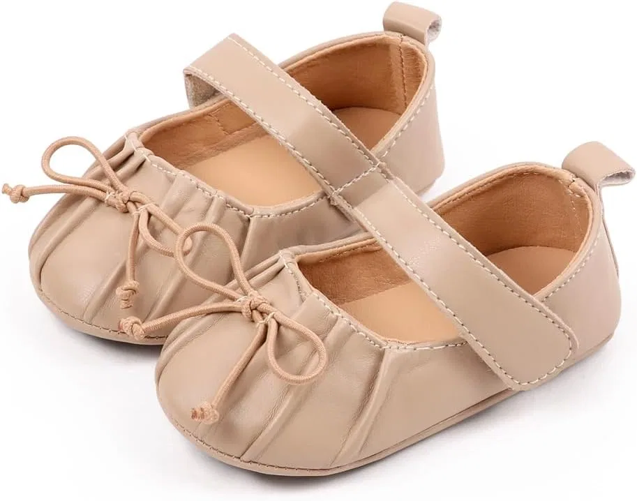 Детские туфли Мэри Джейн для девочек Purepips, Khaki