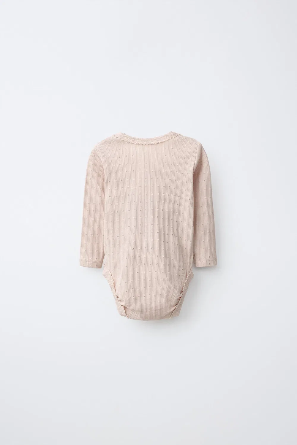 Комплект из 3 боди с ажурным узором. ZARA, Pink — фото 3