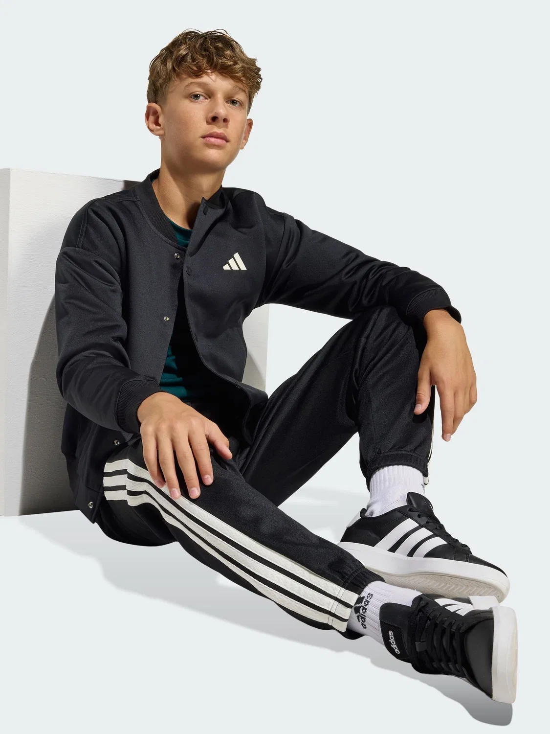 Спортивные брюки Stadium Track, adidas Originals, черный