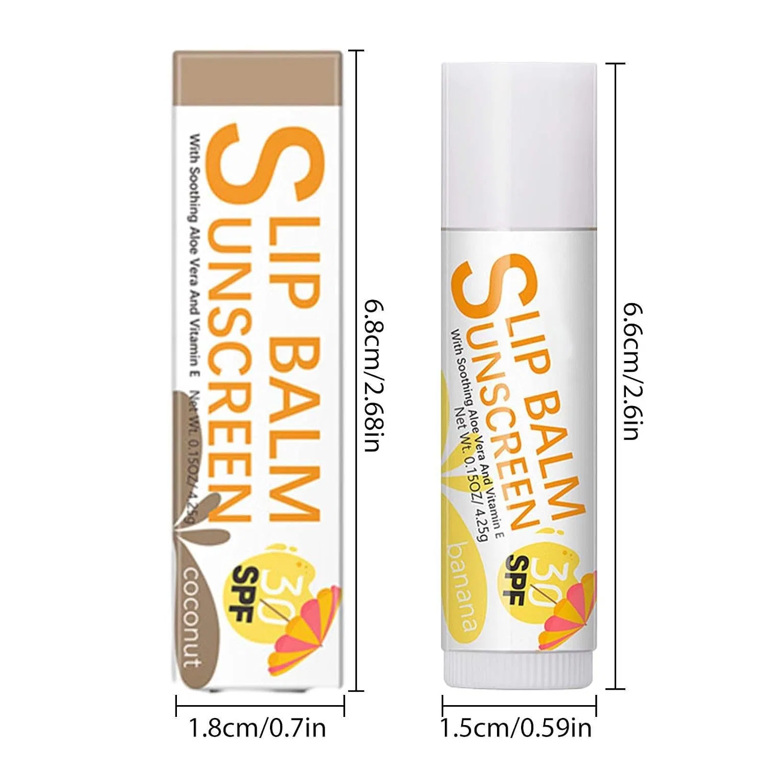 Бальзам для губ с SPF 30, увлажняющий, Jimtuze, 4.25 г — фото 4