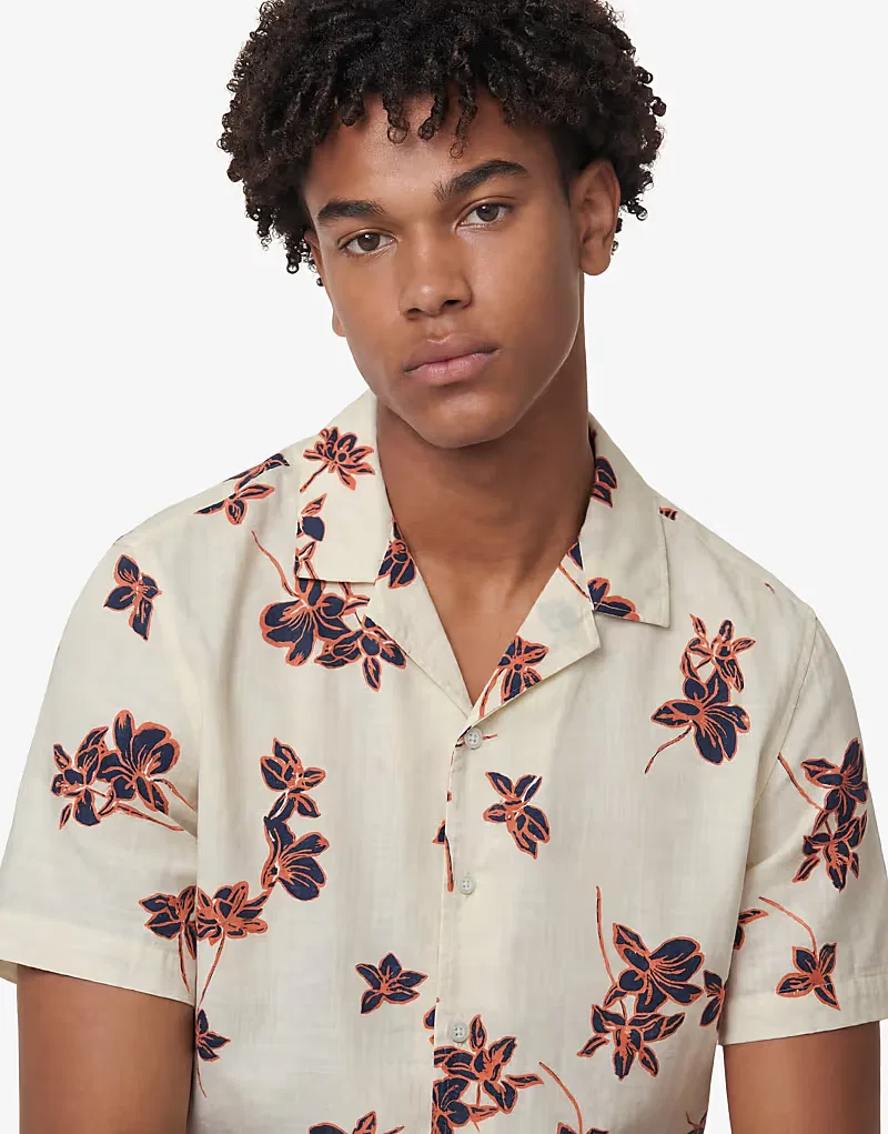Футболка Superdry Cabana с коротким рукавом для отдыха у бассейна, лотоса, кремовый — фото 2