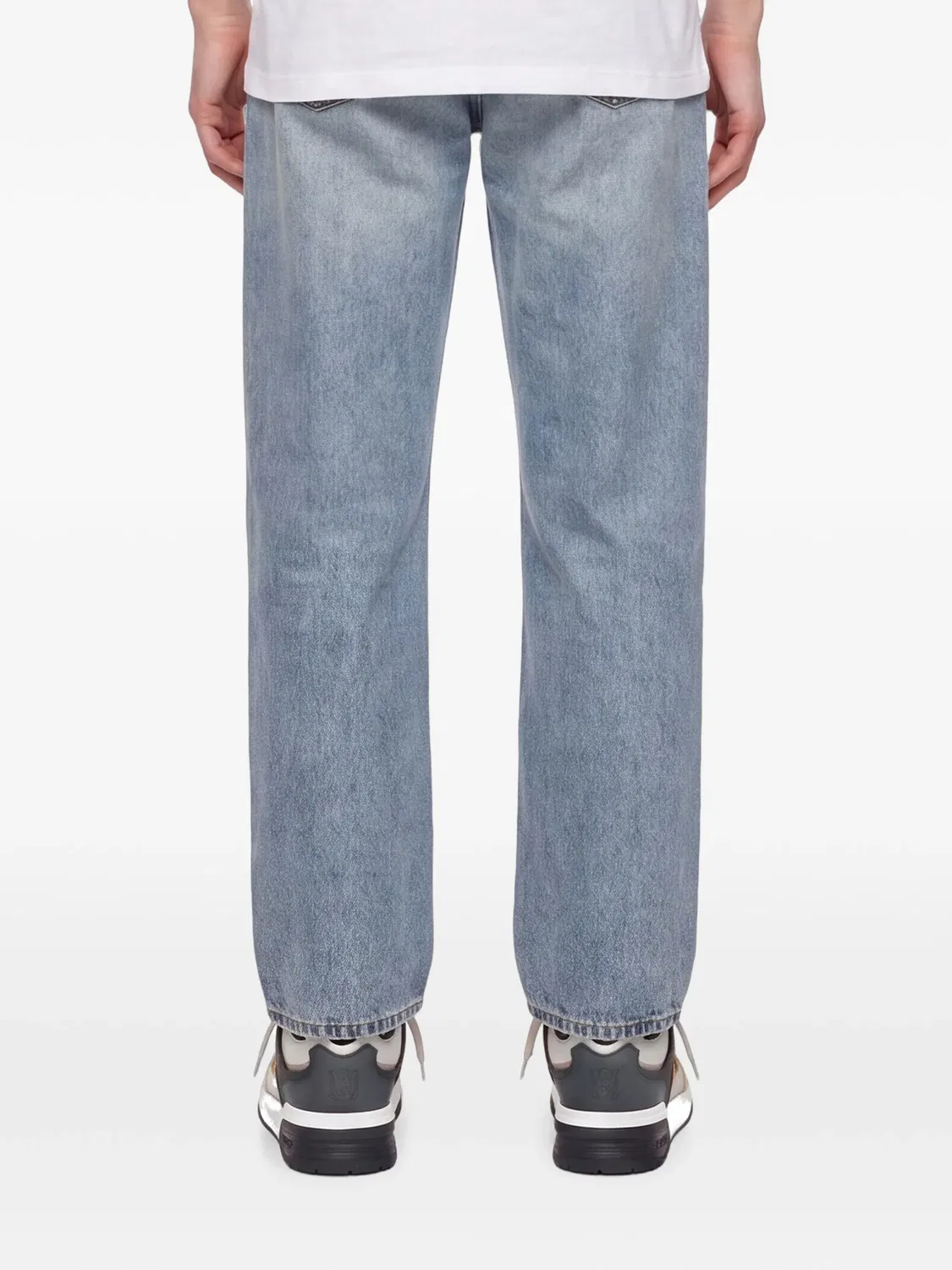 Прямые джинсы 568 с эффектом потертости Levi'S, синий — фото 4