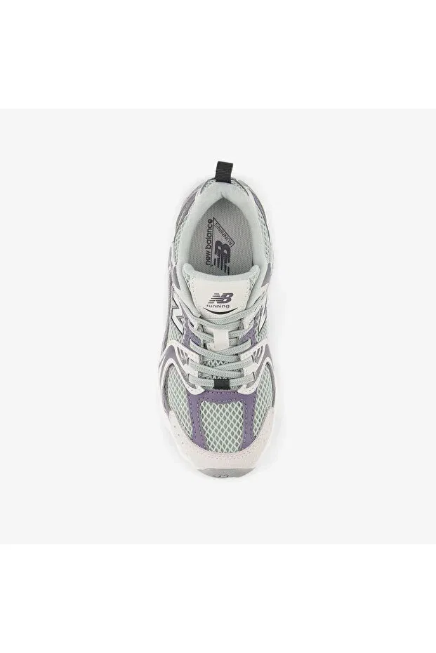 Детские кроссовки для девочек без шнурков New Balance, Purple — фото 3