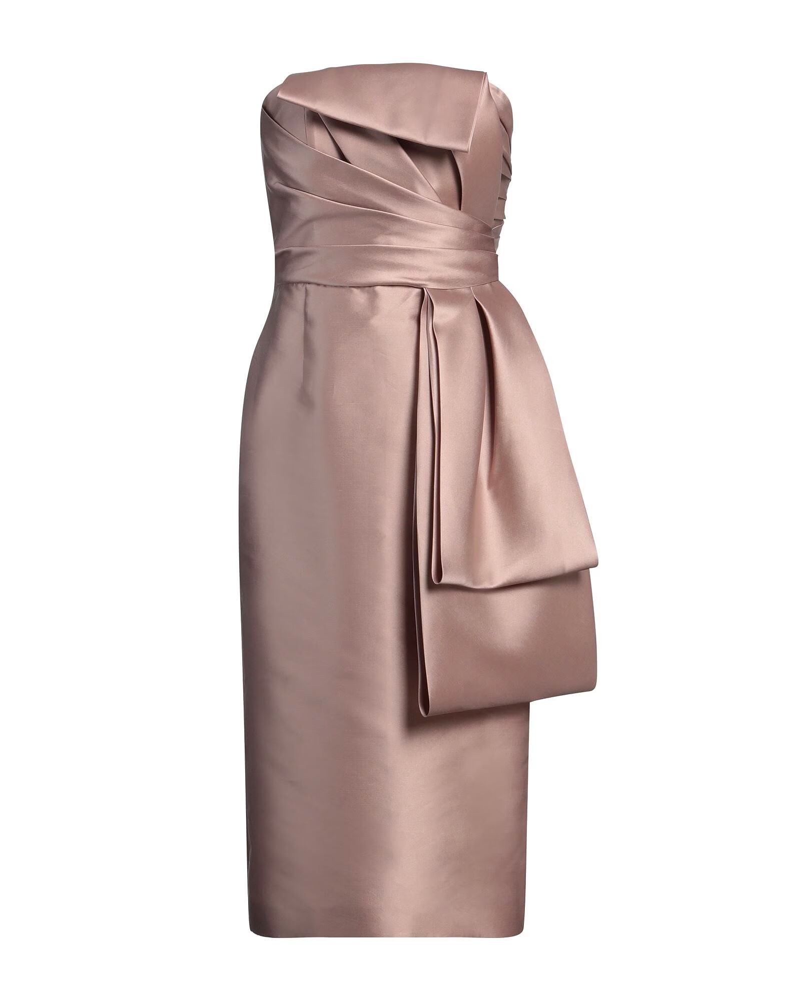 

Платье миди Alberta Ferretti, темно-розовый