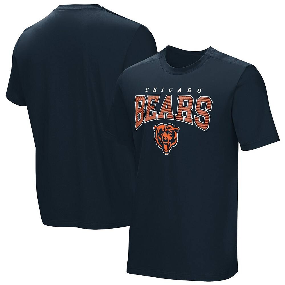 

Мужская темно-синяя адаптивная футболка Chicago Bears Home Team, цвет Brs Navy