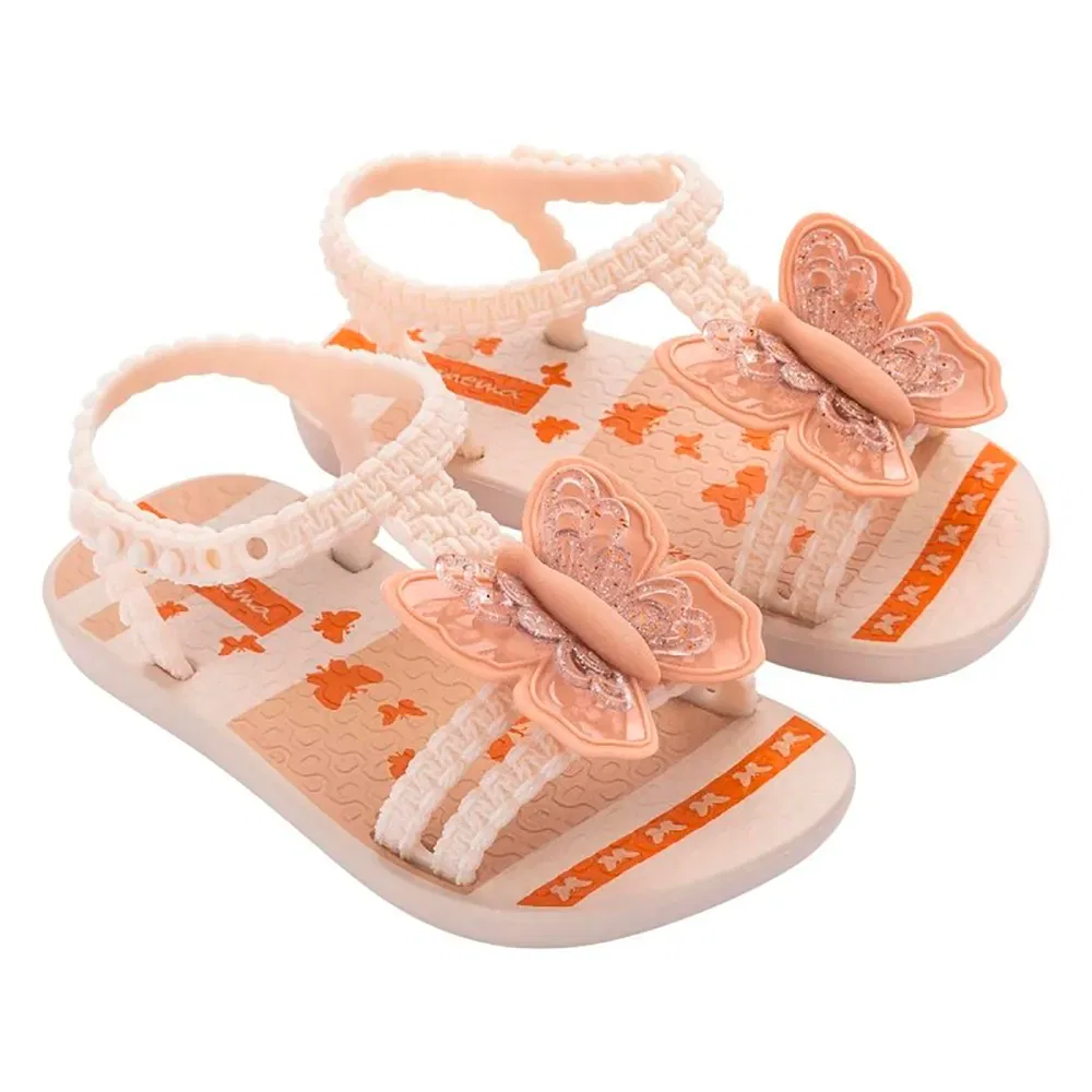Детские сандалии для девочек с бабочкой Ipanema Butterfly Baby, Beige — фото 3