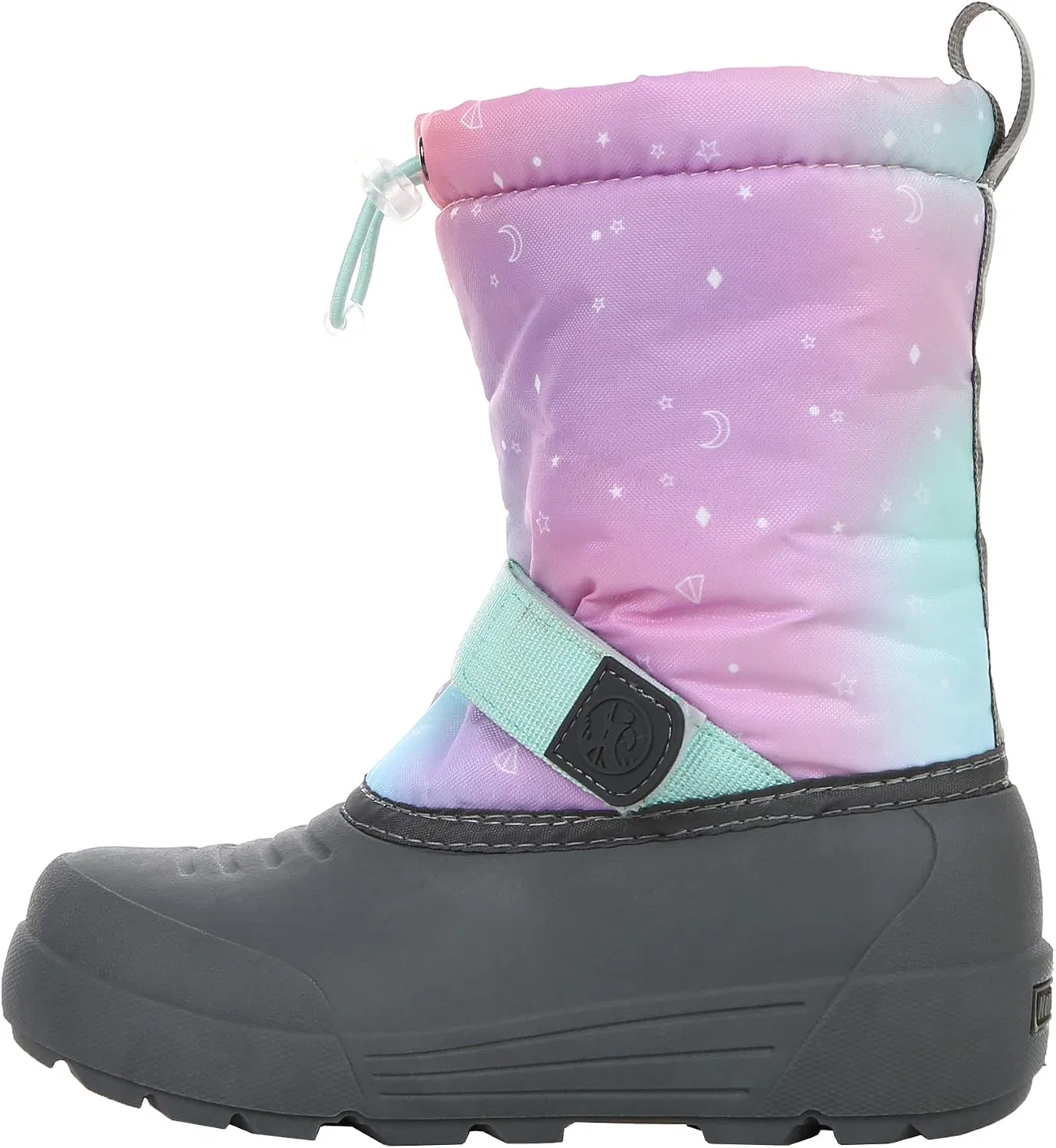 Детские зимние снежные ботинки с водонепроницаемым верхом Northside Frosty, Lilac/Aqua — фото 2