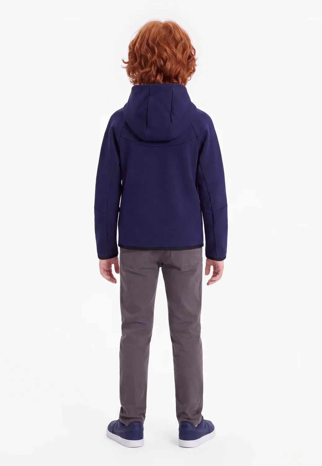 Фк Барселона, куртка на молнии, унисекс - тренировочная куртка Nike Performance, Blackened Blue/Mineral Yellow — фото 2