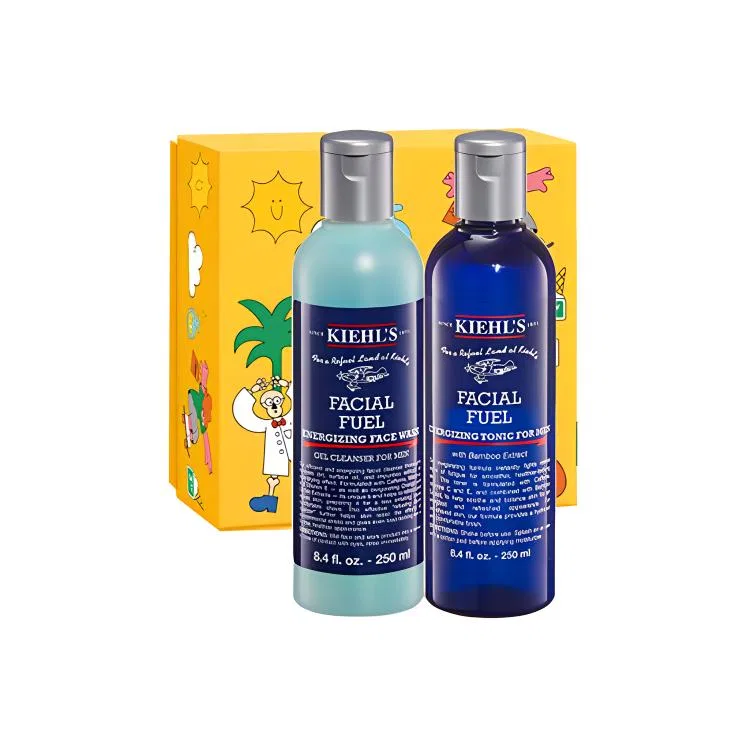 Мужской набор средств по уходу за кожей Vivid Blue Hydrating Trio Kiehl's — фото 4
