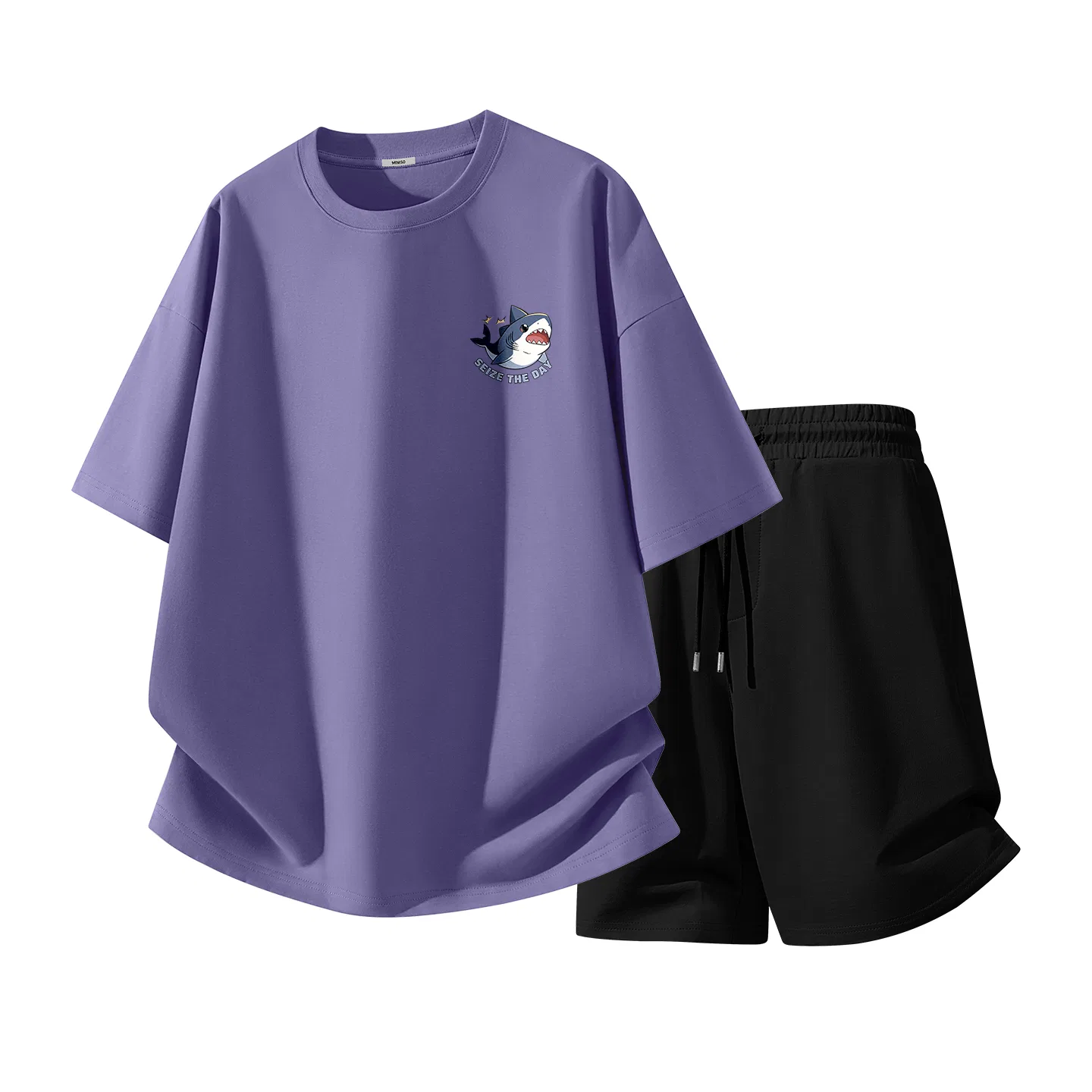 Детский спортивный комплект с принтом MINISO, Purple