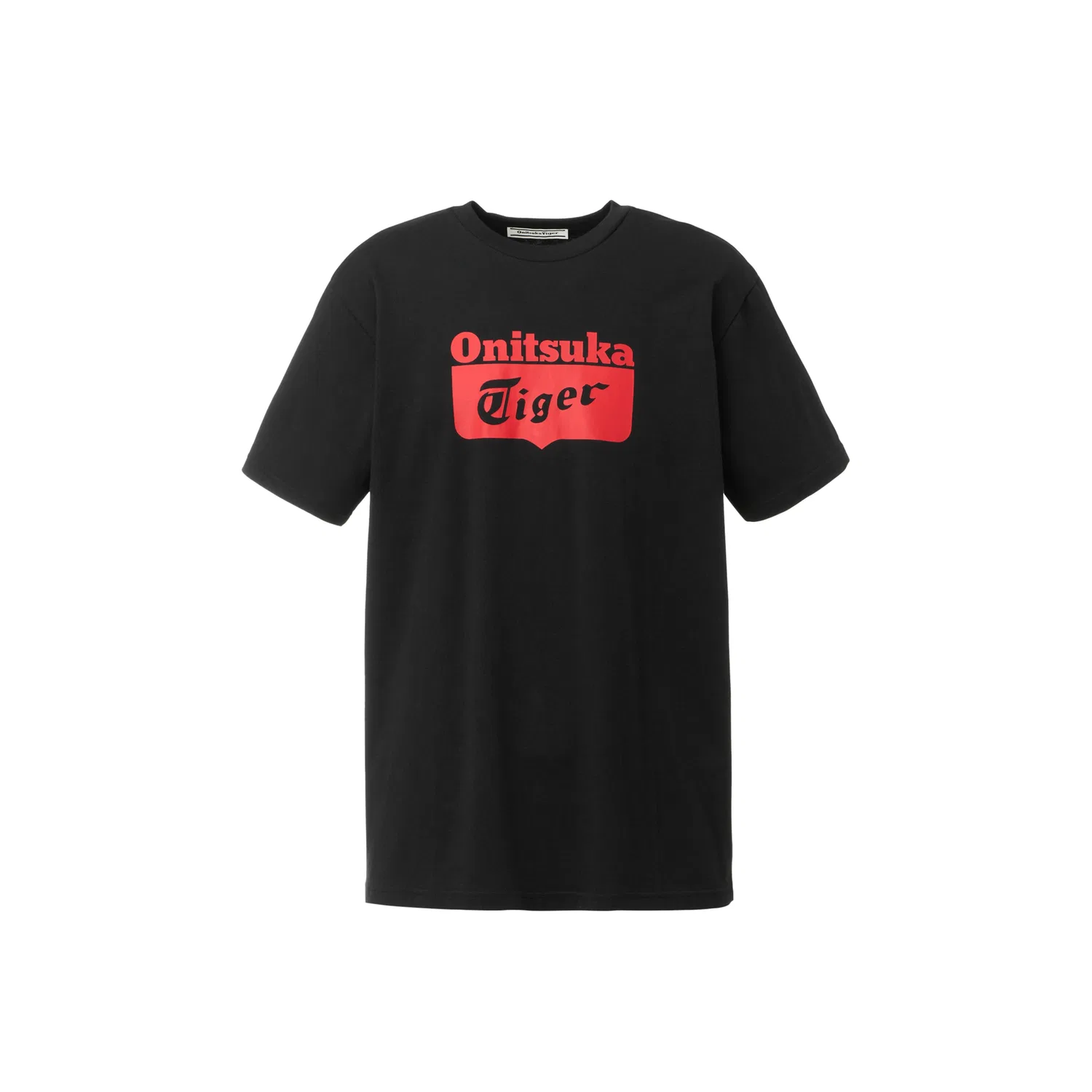 Детская футболка с коротким рукавом LOGO TEE Onitsuka Tiger, Black-002