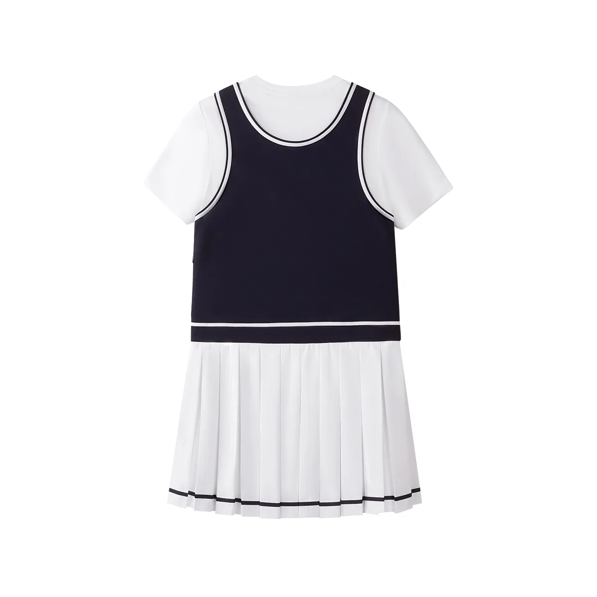 Платье с круглым вырезом FILA KIDS, Mystic Realm Blue — фото 4