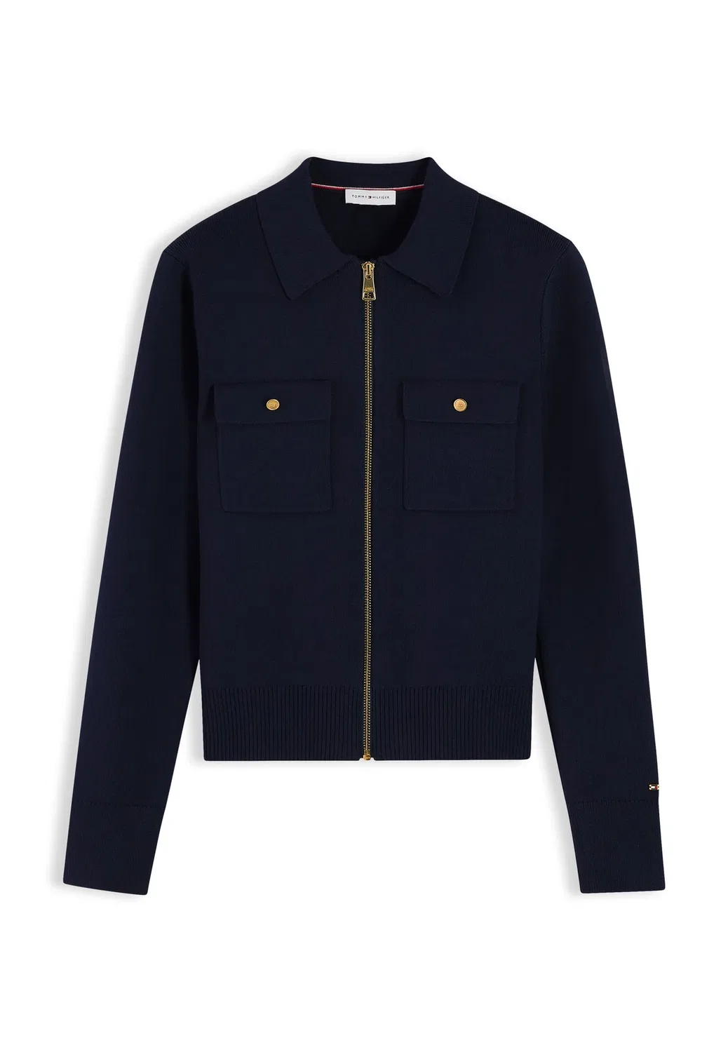 Кардиган, полностью вышитый Tommy Hilfiger, Dark Blue — фото 4